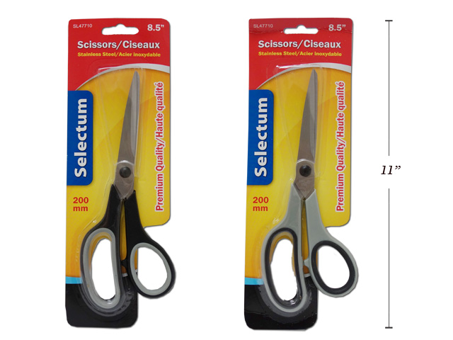 Selectum 8.5" Scissors w/ Rubber Handles - Image 1